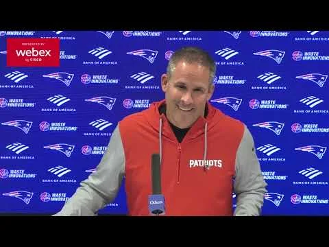 Josh McDaniels: We’ve Got Confidence in Our Group. Patriots Press Conference