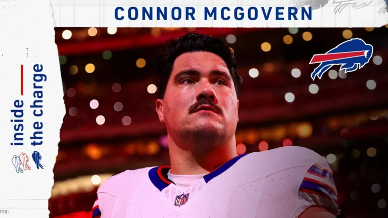 Connor McGovern Talks Rushing Offense, Thanksgiving And More ! Inside the Charge Buffalo Bills