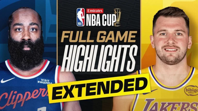 EXTENDED: CLIPPERS at LAKERS EMIRATES NBA CUP FULL GAME HIGHLIGHTS November 25, 2025