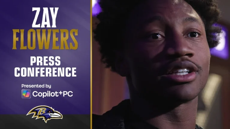 Zay Flowers on Wanting to Start Fast Baltimore Ravens