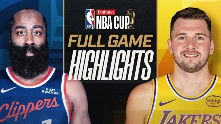 CLIPPERS at LAKERS EMIRATES NBA CUP FULL GAME HIGHLIGHTS November 25, 2025