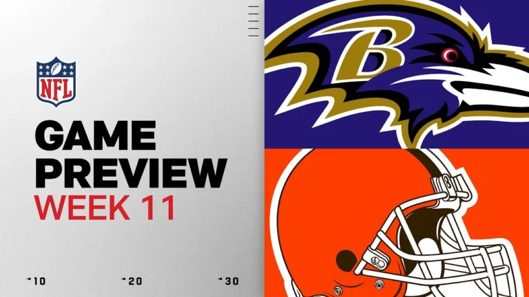 Baltimore Ravens vs Cleveland Browns Week 11 Game Preview