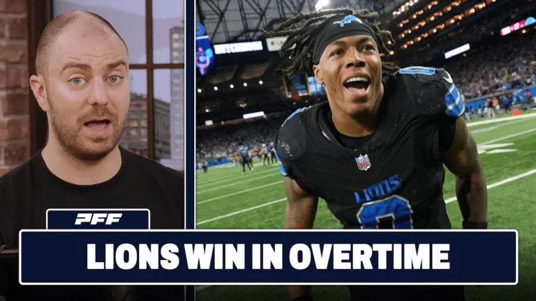 New York Giants vs. Detroit Lions Review PFF Grade Release Show