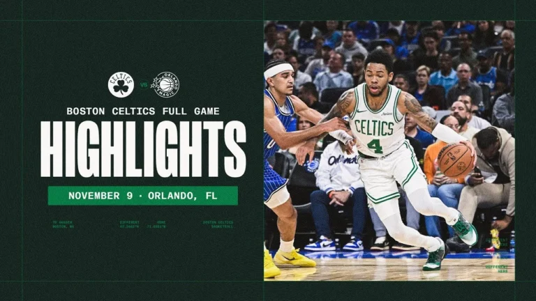 Boston Celtics secure the win over Orlando Magic 111-107 Extended Highlights