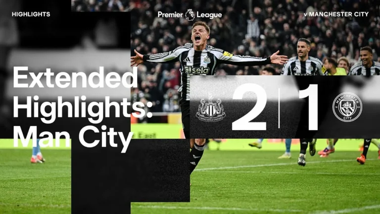 Newcastle United 2 Manchester City 1 EXTENDED Premier League Highlights