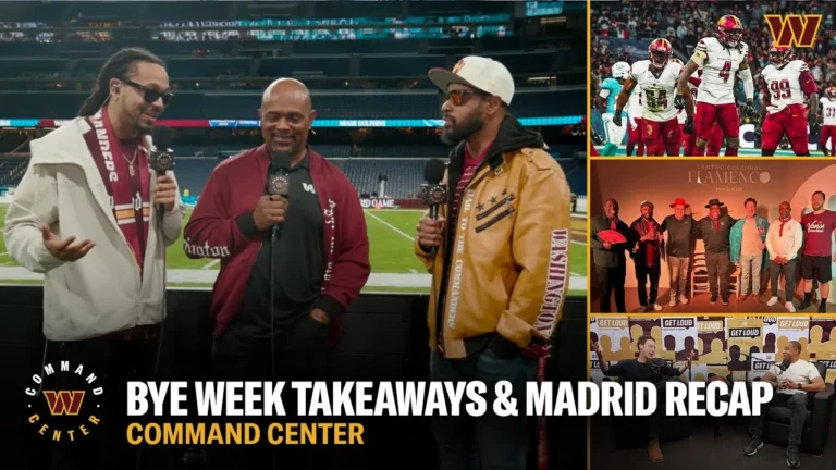 Commanders Bye Week More from Madrid Command Center