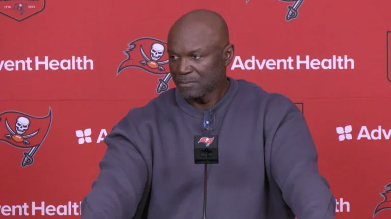 Todd Bowles Emphasizes Accountability & Execution Press Conference Tampa Bay Buccaneers