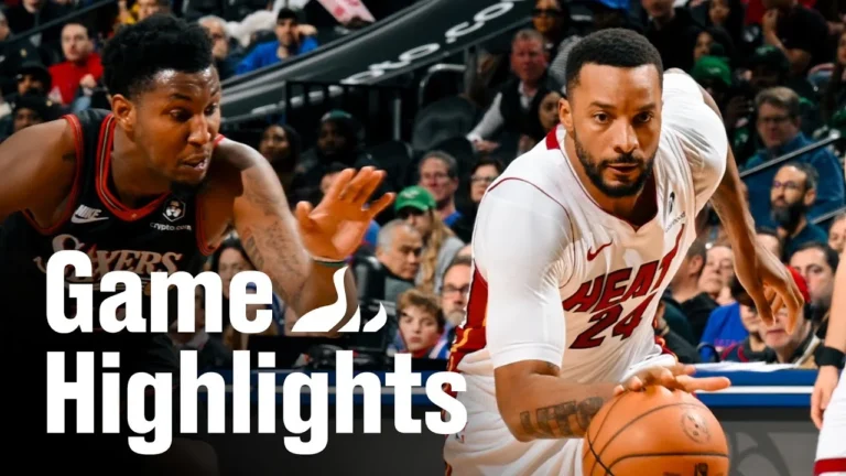 Powell, Ware, Jaquez Jr. Combine For 74 PTS HEAT vs. 76ers HEAT Highlights November 23, 2025