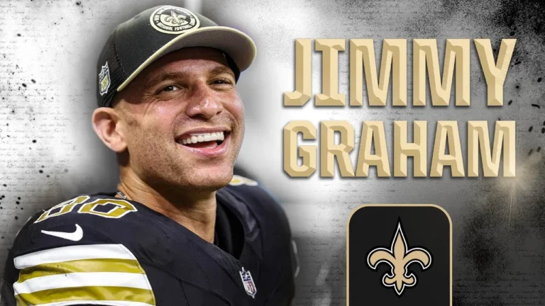 Jimmy Graham talks Retirement, Career w New Orleans Saints