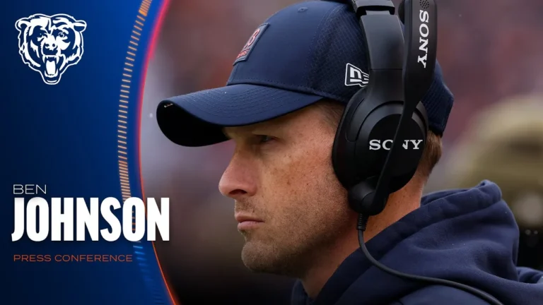 Ben Johnson breaks down performance vs. Giants Chicago Bears