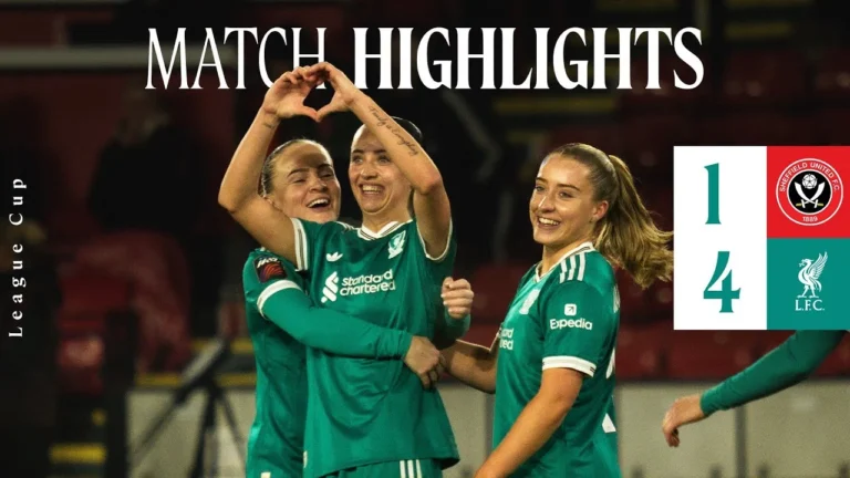 Highlights: Sheffield United 1-4 Liverpool FC Women Beata Olsson Hat-Trick!