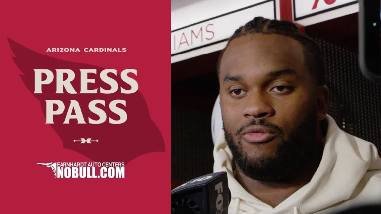 Paris Johnson Jr. Media Availability Week 13 vs. Tampa Bay Buccaneers