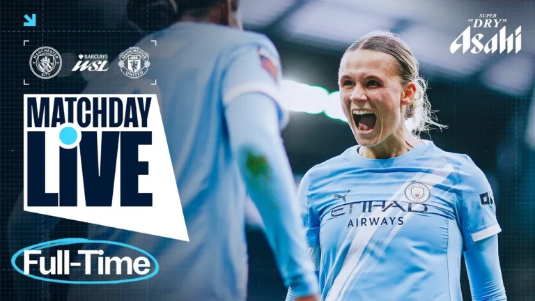 MATCHDAY LIVE! CITY EASE TO VICTORY IN MANCHESTER DERBY! Man City 3-0 Man United