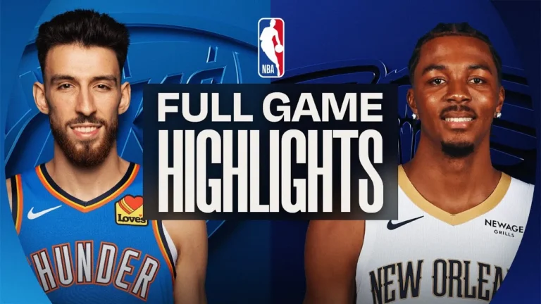 THUNDER at PELICANS FULL GAME HIGHLIGHTS November 17, 2025