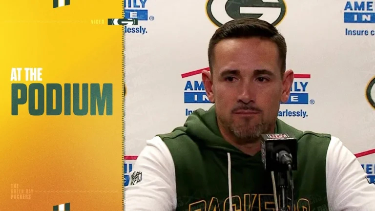 Matt LaFleur: ‘4th down was the difference of the game’