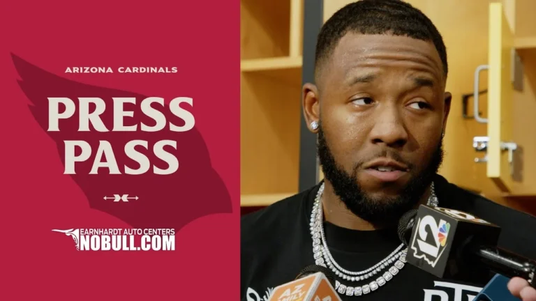 Budda Baker, Calais Campbell and Trey McBride Postgame Media Week 12 vs Jaguars AZ Cardinals