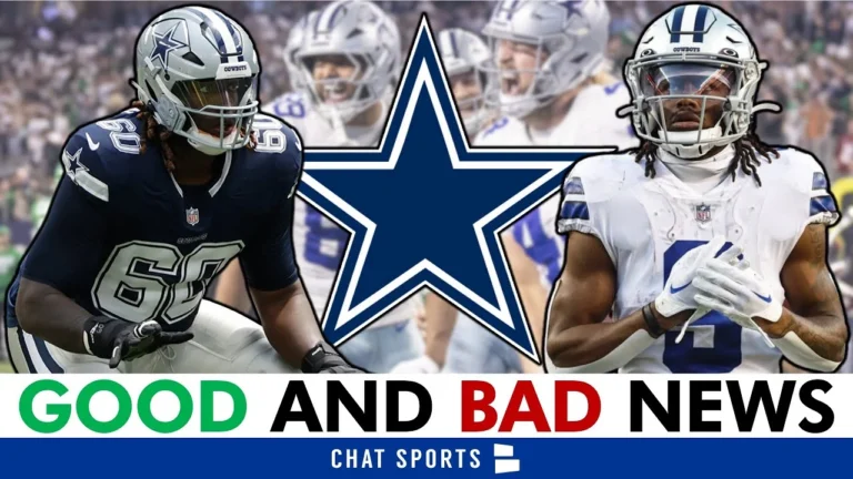 Cowboys Get GOOD And BAD News Ft. Tyler Guyton Injury, Nate Thomas, KaVontae Turpin & Shavon Revel
