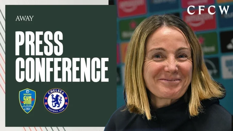 BOMPASTOR & WALSH Press Conference UWCL GW3 St. Pölten vs Chelsea 10 11 25 CFCW