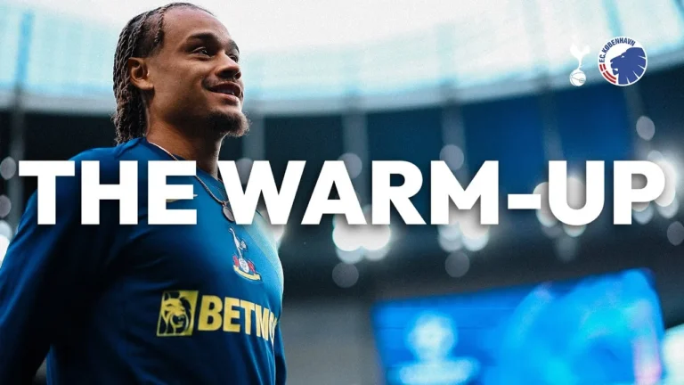 Tottenham Hotspur v FC Copenhagen THE WARM-UP LIVE