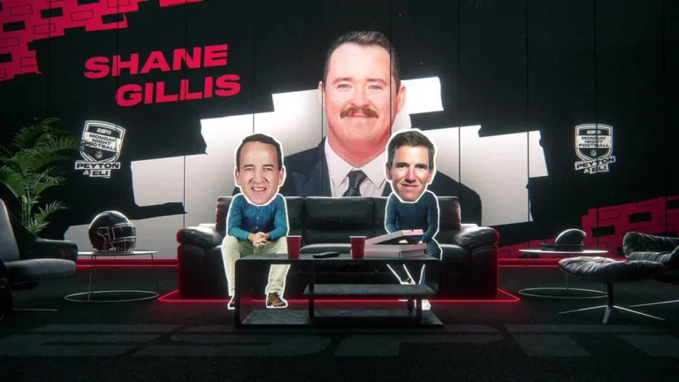 Shane Gillis joins Peyton & Eli during Eagles vs. Packers ‘MNF ManningCast’