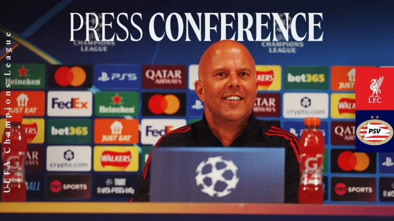 UEFA Champions League Press Conference: Liverpool vs PSV
