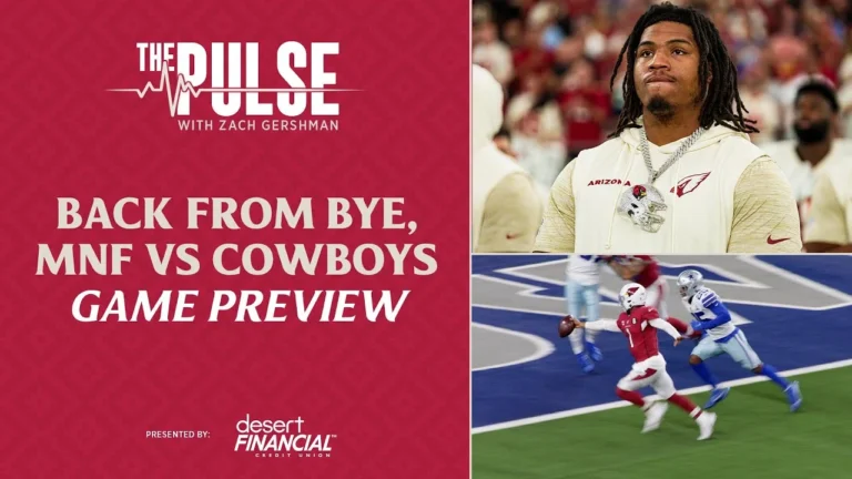 Week 9 MNF Game Preview : The Pulse AZ Cardinals