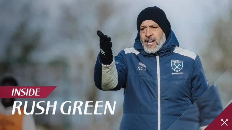 Oh Andy That’s a Beauty The Hammers Prepare For Liverpool Inside Rush Green