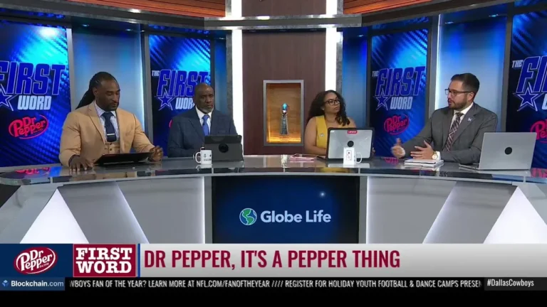 Dr. Pepper First Word 11 17 25 Dallas Cowboys 2025