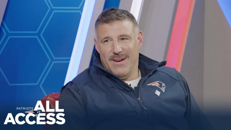 Mike Vrabel Talks Being the First Team to 10 Wins & Prep for the Giants New England Patriots