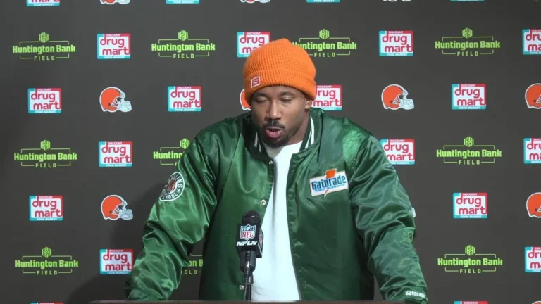 Kevin Stefanski, Shedeur Sanders, Myles Garrett Postgame Press Conference November 30, 2025