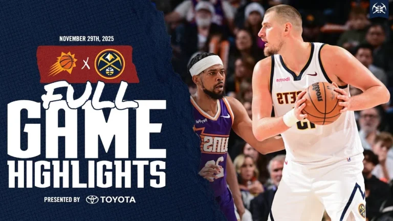 Denver Nuggets vs. Phoenix Suns Highlights Toyota Game Recap