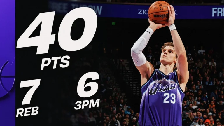 Lauri Markkanen Drops 40 Points vs Hawks! November 13, 2025