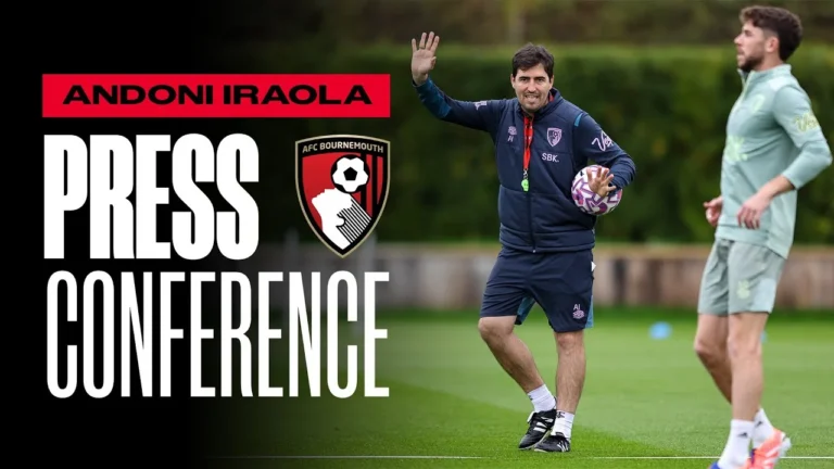 Andoni Iraola gives injury update and talks West Ham clash Premier League Press Conference