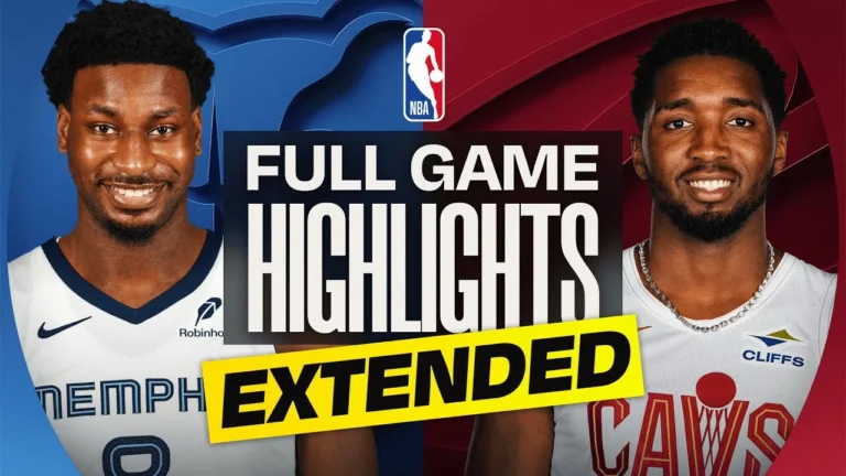 EXTENDED: GRIZZLIES at CAVALIERS FULL GAME HIGHLIGHTS November 15, 2025