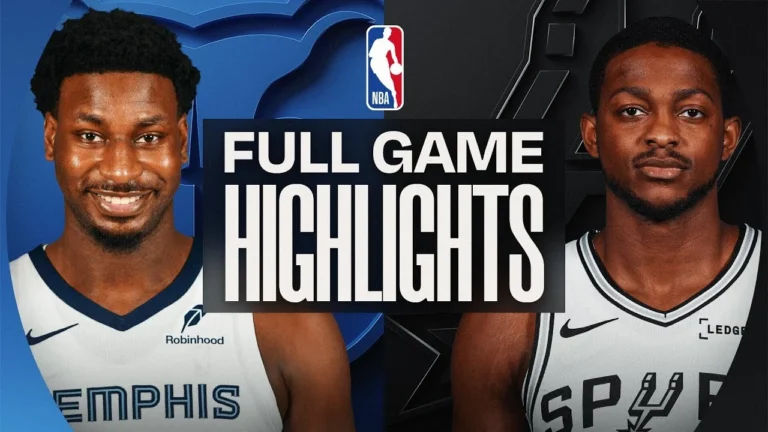 GRIZZLIES at SPURS FULL GAME HIGHLIGHTS November 18, 2025
