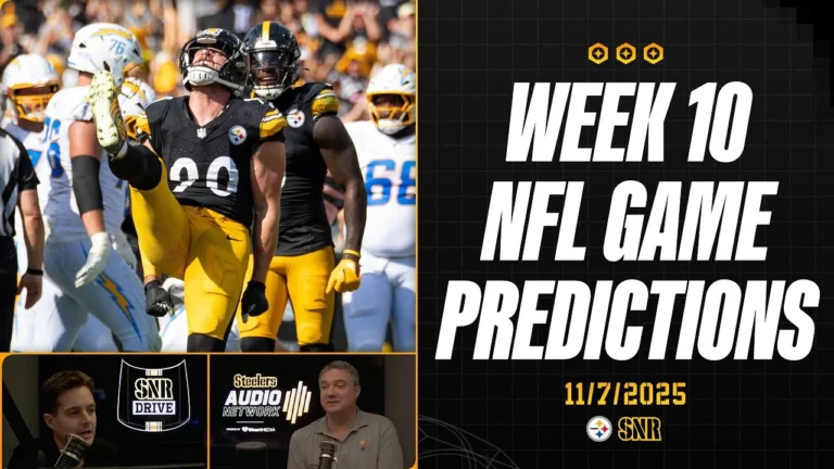 Steelers at Chargers Preview, Week 10 Game Predictions SNR Drive (Nov. 7) Pittsburgh Steelers