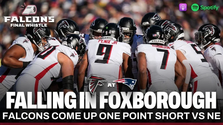 Falcons fall in Foxborough: instant reaction to Atlanta’s 24-23 loss to New England Final Whistle