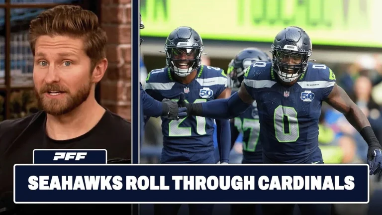 Arizona Cardinals vs. Seattle Seahawks Review PFF Grade Release Show