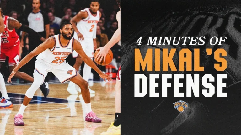 Four minutes of Mikal Bridges DEFENSE