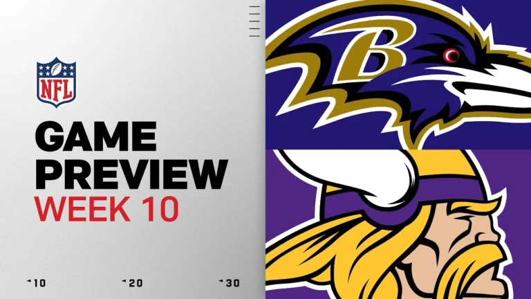 Baltimore Ravens vs Minnesota Vikings Week 10 Game Preview