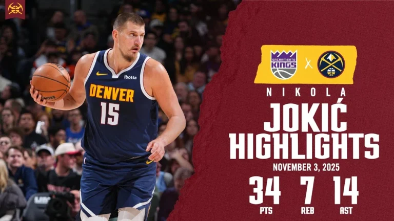 Nikola Jokić Season-High Game Highlights vs. SAC