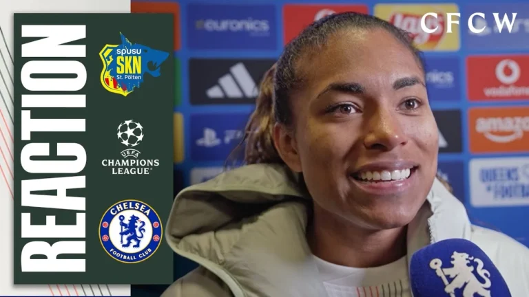 BOMPASTOR & MACARIO react post-St.Polten St. Polten 0-6 Chelsea UWCL 25 26