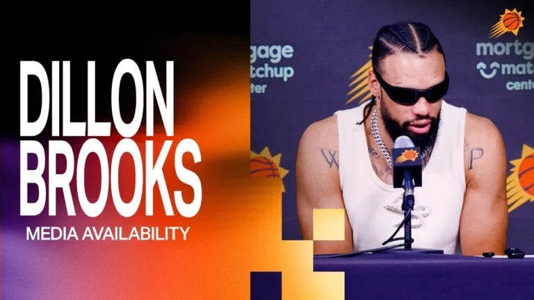 Dillon Brooks Postgame Media Availability Phoenix Suns 11-13-25
