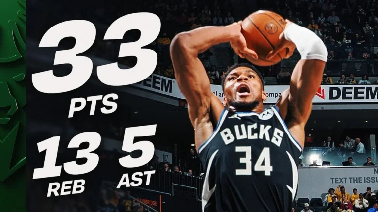 Giannis Comes Up CLUTCH In Indiana! November 3, 2025