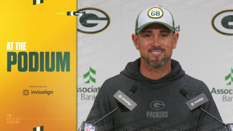 Matt LaFleur: Its up to us to go out and perform