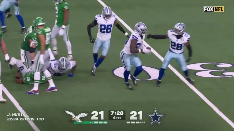 24 UNANSWERED POINTS Cowboys vs Eagles Highlights