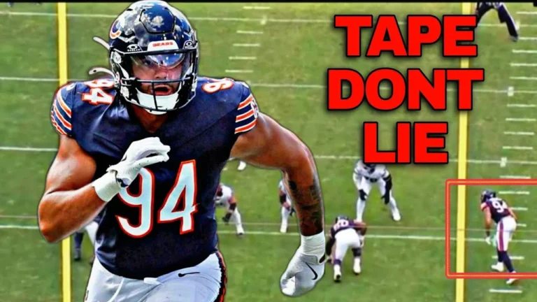 What Bears Austin Booker FLASHED ON TAPE vs Giants