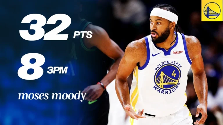 Moses Moody goes OFF for Career-High 32 Points & 8 Threes in BIG Win Over Pelicans