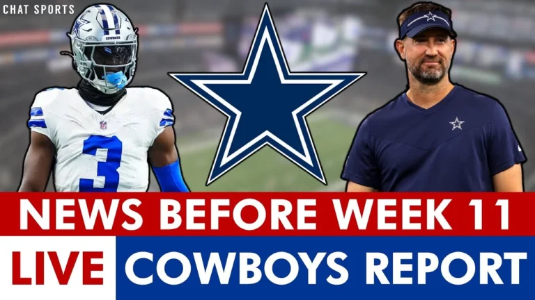Latest Dallas Cowboys News Going Into Week 11 vs. Raiders