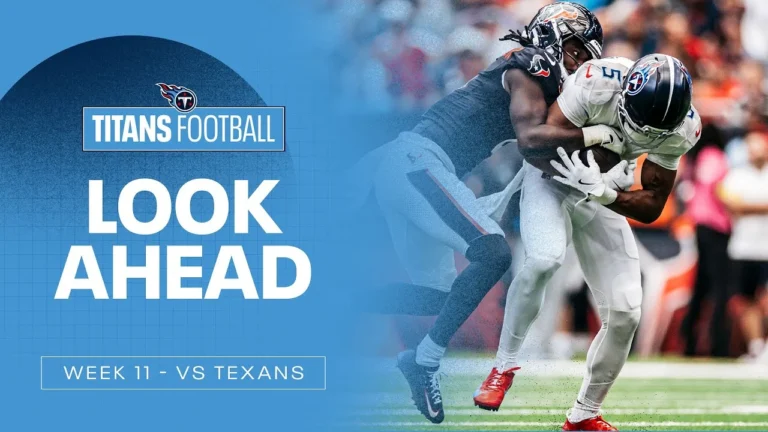 Week 11 AFC South Rematch Look Ahead
